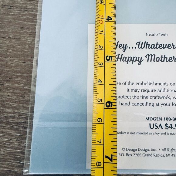 Funny Vintage Graphic Parenting Mother’s Day Greeting Card - Picture 3 of 3